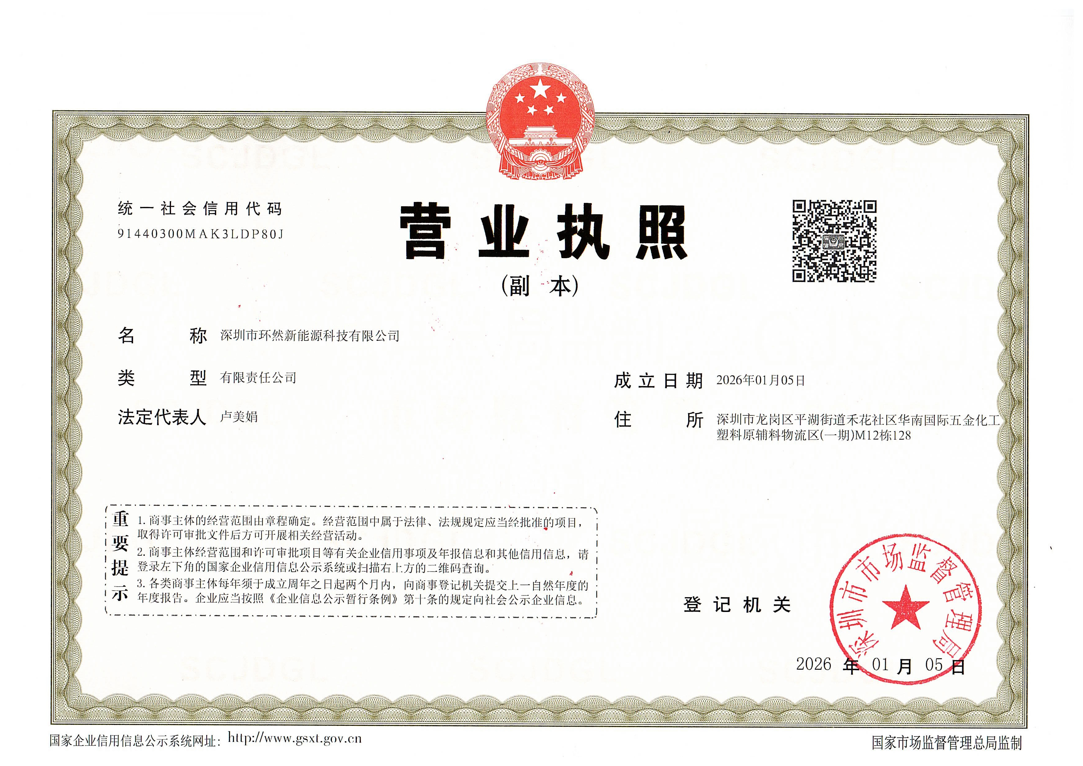 深圳市环燃新能源科技有限公司